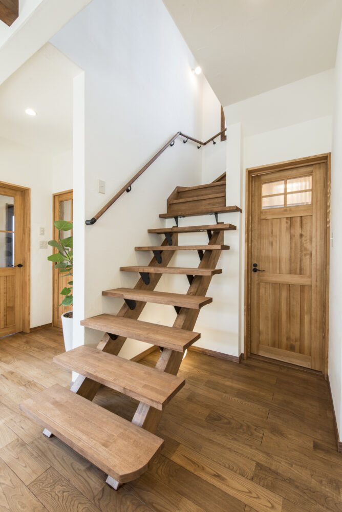 自然素材の家Levanteレバンテ・階段
